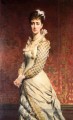 Porträt einer Dame Akademisch Klassizismus Pierre Auguste Cot